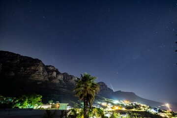 night sky with stars