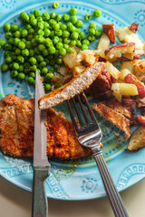 Grilled Porkchops Dinner