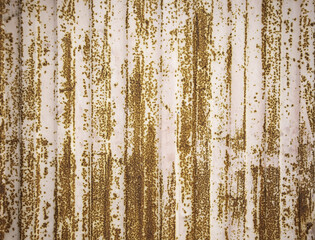 Rust texture on metal wall