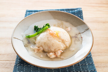 蓮根とはんぺんのしんじょ