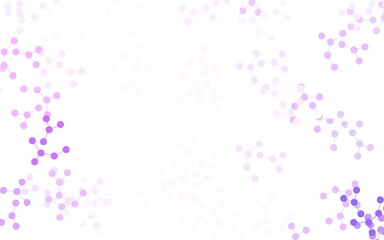 Light Purple vector texture with artificial intelligence concept.
