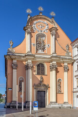 Fototapeta na wymiar Holy Trinity Church, Graz, Austria