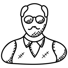 Obraz premium A man with business attire 