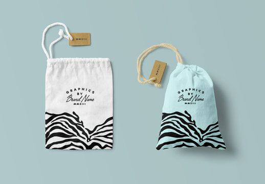 dust bag mockup