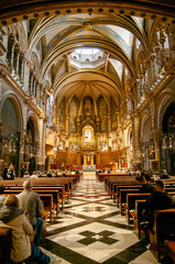 Fototapeta na wymiar Santa Maria de Montserrat