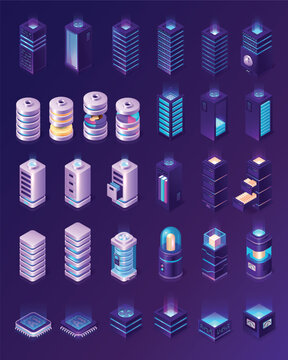 Isometric Data Center Images – Browse 1,178 Stock Photos, Vectors, and ...