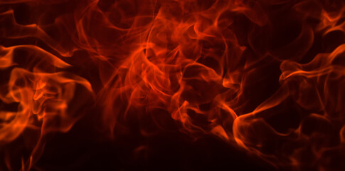 Fire flame texture background. Abstract flames, Blaze fire for banner. Burning concept.