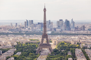 Obraz premium Panorama of Paris from above