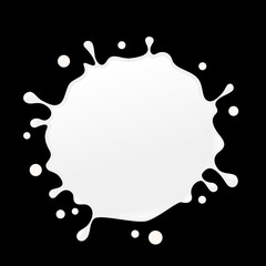 Vector white splash. To see the other vector splash illustrations , please check Splash and Dripping collection.