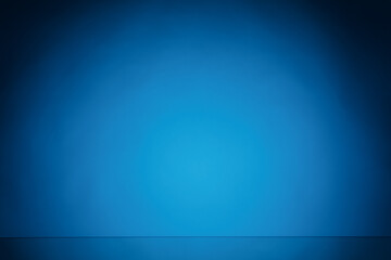 blue light paper background with copy-space