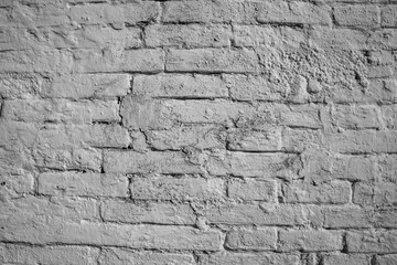 texture old white brick wall