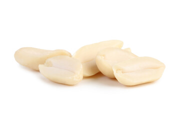 Peanuts isolated on white background