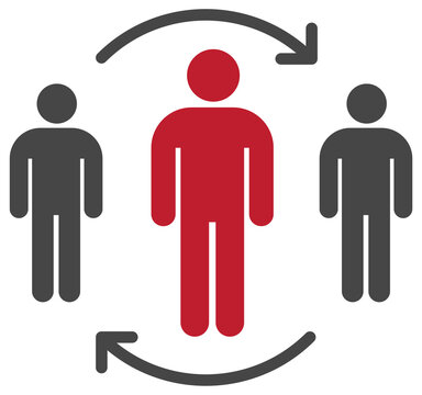 Business Concepts - Avoid Middlemen Icon