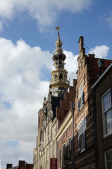 Obraz premium Rathaus in Zieriksee, Niederlande