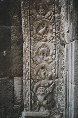 Angkor Wat Temple in the Ancient city of Angkor Thom, Siem Reap, Cambodia 