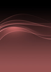 Abstract background waves. Black and marsala red abstract background for wallpaper or business card