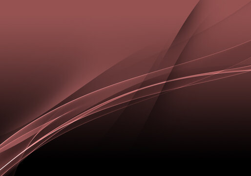 Abstract background waves. Black and marsala red abstract background for wallpaper or business card