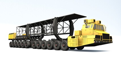 Obraz premium 3d illustration of Concept vehicle