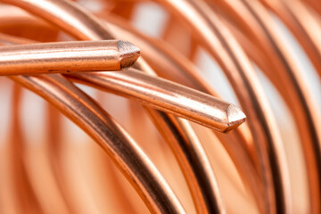 Copper wire raw materials and metals industry