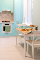 christmas table setting