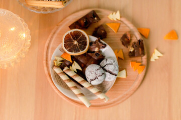 christmas table setting