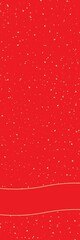 Long red background with gold painting. Background for a festive banner, postcard. Christmas background.	
