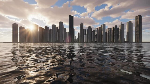 3d, abstract, architectural, architecture, background, blue, building, business, center, city, cityscape, concept, connection, design, development, downtown, drone, drone camera, exterior, finance, gl