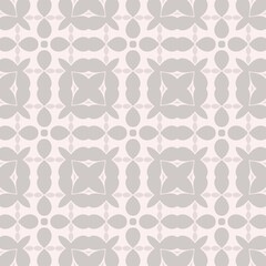 Pink and grey pattern, simple texture for young girl invitation card, beautiful flat geometric, floral cover background