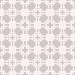 Pink and grey pattern, simple texture for young girl invitation card, beautiful flat geometric, floral cover background