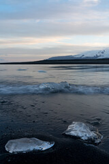 Icelandic Glaciers and Icebergs, Landscape in Summer