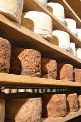 Formaggio Castelmagno Stagionatura