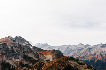 Naklejka premium autumn mountain views