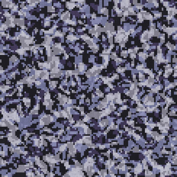 40 Camouflage Seamless Pattern - 4K resolution -pixelated camo - facric pattern © Saleh Afkhami
