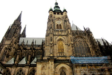 Fototapeta premium Prague St Vitus Church in the Prague Castle 