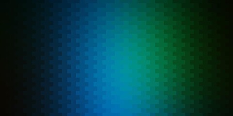 Dark Blue, Green vector template in rectangles.