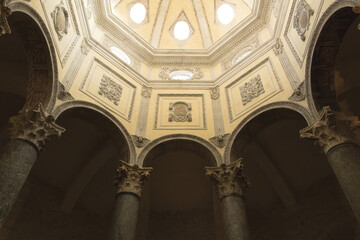Details of the ceiling if a church