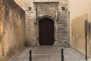 Old hidden door