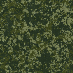 40 Camouflage Seamless Pattern - 4K resolution -pixelated camo - facric pattern - obrazy, fototapety, plakaty