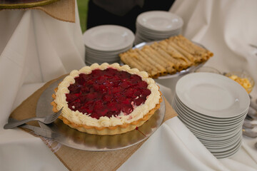 sweet and salad party food