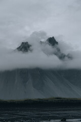 Iceland landscape, Coastline and nature in summer.