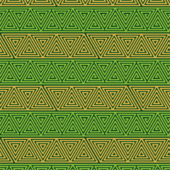 a geometric seamless pattern consisting of an arrangement of triangles, for printing fabrics, wallpaper, etc.