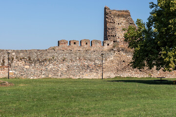 Ruins of Fortress in town of Smederevo, Serbia