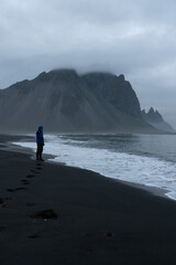 Iceland landscape, Coastline and nature in summer.