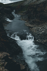 Iceland nature, Landscape in Summer