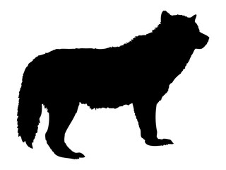 犬シルエット_9