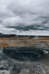Iceland nature, Landscape in Summer