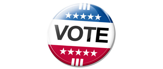 Vote election day in United States of America.