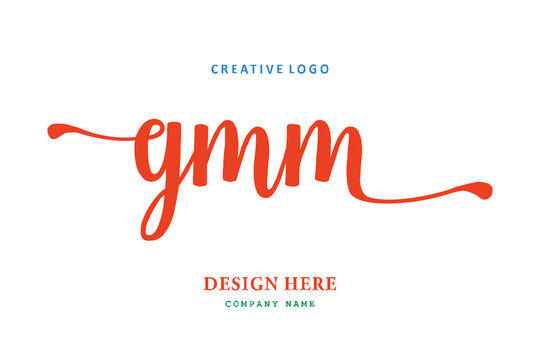GMM lettering logo is simple, easy to understand and authoritative