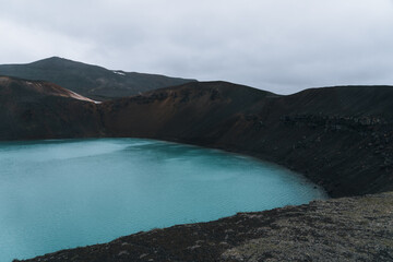 Fototapeta na wymiar Iceland nature, Vulcanic landscape in Summer.