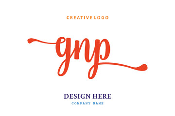 GNP lettering logo is simple, easy to understand and authoritative